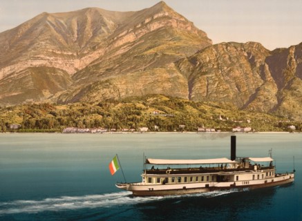 Cadenabbia, Lake Como, Italy, Photochrome Print, Detroit Publishing Company, 1900