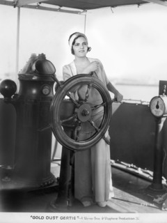 Actress Winnie Lightner, on-set of the Film, "Gold Dust Gertie", Warner Bros., 1931