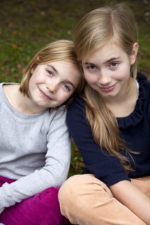 Two Smiling Girls