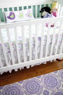 Baby Crib in Nursery