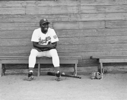 Baseball Player Sitting