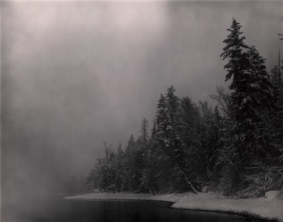 Winter Storm On Lake
