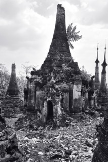 Ancient Pagodas, Indein, Myanmar