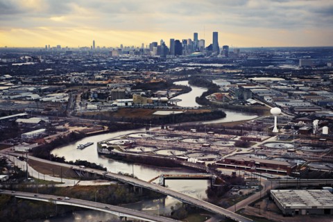 Skyline, Houston, Texas, USA