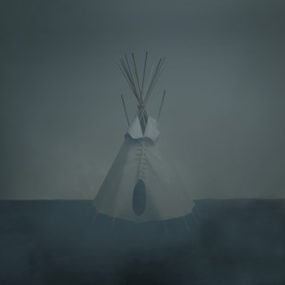 Teepee in Fog