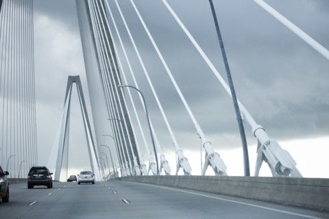 Cooper River Bridge, Charleston, South Carolina, USA