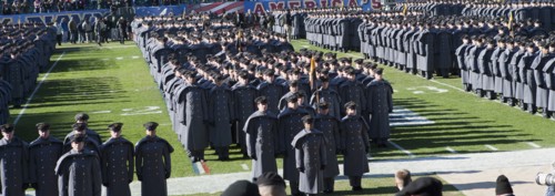 Military Procession, 110th Army-Navy Football Game, Philadelphia, Pennsylvania, USA