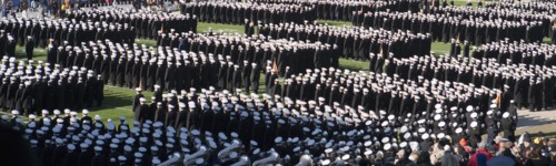Military Procession, 110th Army-Navy Football Game, Philadelphia, Pennsylvania, USA
