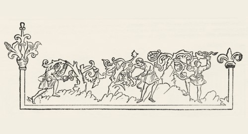 Anglo-Saxon Calendar, June, pre-Norman Conquest of 1066, Illustration from John Cassell's Illustrated History of England, Vol. I from the earliest period to the reign of Edward the Fourth, Cassell, Pe...