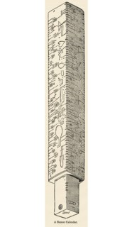 A Saxon Calendar, Illustration from John Cassell's Illustrated History of England, Vol. I from the earliest period to the reign of Edward the Fourth, Cassell, Petter and Galpin, 1857