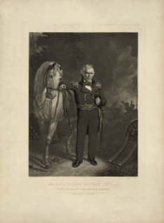Major General Zachary Taylor, President of the United States, Engraving by J. Sartain from an Original Daguerreotype, 1848