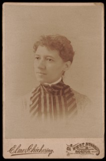 Maria "Molly" Louise Baldwin (1856-1922), Educator and Civic Leader, by Elmer Chickering, Boston, Mass., 1885