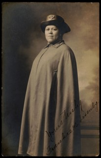 Frankie M. Lisenby, African American YWCA Worker during World War I, 1917