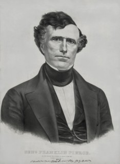 General Franklin Pierce, Democratic Candidate for the Presidency, Lithograph, Nathaniel Currier, 1852