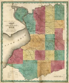 Map of the County of Erie, by David H. Burr, Published by the Surveyor General, 1829