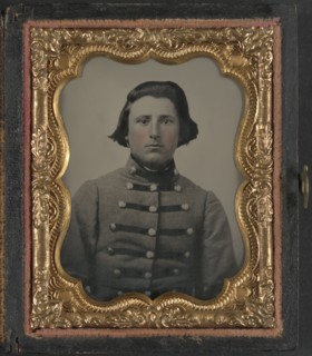 Private James B. McCutchan of Co. D, 5th Virginia Infantry Regiment, 1861