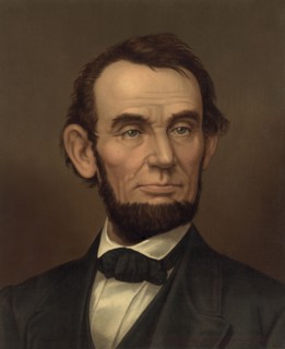 Head and Shoulders Portrait of Abraham Lincoln, Lithograph by Strobridge & Co., Cincinnati, 1877