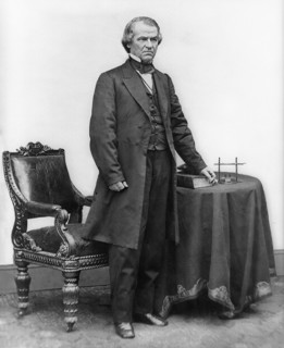 Andrew Johnson (1808-75), 17th President of the United States, Full-Length Standing Portrait, Photograph, Mathew B. Brady, Brady-Handy Collection, Washington DC, USA, 1865