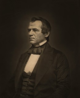 Andrew Johnson (18018-75), 17th President of the United States, Photographed while U.S. Senator from Tennessee, attributed to Jesse Harrison Whitehurst, 1860