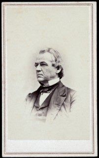 Andrew Johnson (1808-75), 17th President of the United States, Head and Shoulders Portrait