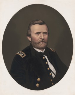 Ulysses S. Grant (1822-85), 18th President of the United States 1869-77, General of Union Army during American Civil War, Head and Shoulders Portrait, Published by E.C. Middleton & Co., Cincinnati, 18...