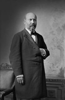 James A. Garfield (1831-81), 20th President of the United States, Three-Quarter Length Portrait, Mathew B. Brady, Brady-Handy Collection, 1870-80