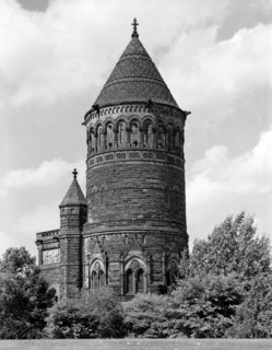 President James Abram Garfield Monument, 12316 Euclid Avenue, Cleveland, Cuyahoga County, Ohio, USA, Photograph by Martin Linsey, Historic American Buildings Survey, 1930's