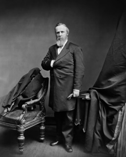 Rutherford B. Hayes (1822-93), 19th President of the United States 1877-81, Full Length Portrait, Photograph, Brady-Handy Collection, 1870's