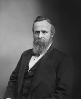 Rutherford B. Hayes (1822-93), 19th President of the United States 1877-81, Half-Length Portrait, Photograph, Brady-Handy Collection, 1870's