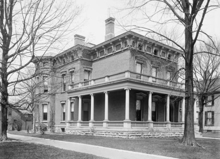 Home of Benjamin Harrison, 23rd President of the United States 1889-93, Indianapolis, Indiana, USA, Detroit Publishing Company, 1900