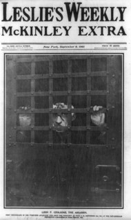 First Photograph of Leon F. Czolgosz, the Assassin of President William McKinley, in Jail, Frank Leslie's weekly, McKinley extra, Cover, September 9, 1901