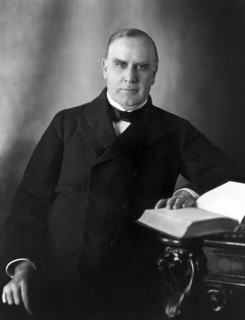 William McKinley (1843-1901), 25th President of the United States 1897-1901, Half-Length Portrait Seated at Desk, Photograph by B.M. Clinedinst, 1900