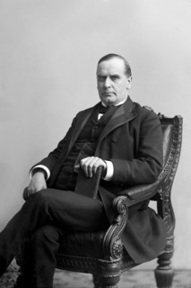 William McKinley (1843-1901), 25th President of the United States 1897-1901, Seated Portrait, Photograph by Charles Milton Bell, between 1877 and 1889