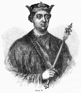 Henry II, Illustration from John Cassell's Illustrated History of England, Vol. I from the earliest period to the reign of Edward the Fourth, Cassell, Petter and Galpin, 1857