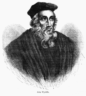 John Wycliffe, Illustration from John Cassell's Illustrated History of England, Vol. I from the earliest period to the reign of Edward the Fourth, Cassell, Petter and Galpin, 1857