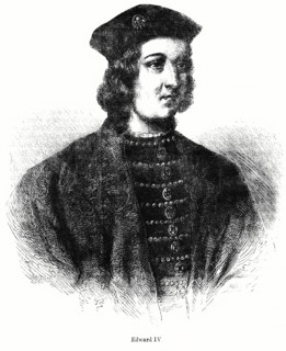 Edward IV, King of England, 1442-83, Illustration from John Cassell's Illustrated History of England, Vol. I from the earliest period to the reign of Edward the Fourth, Cassell, Petter and Galpin, 185...