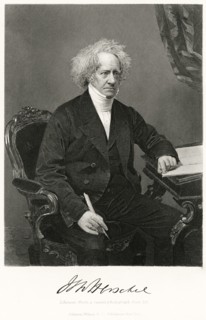 Sir John Frederick William Herschel, 1st Baronet (1792-1871), English Polymath who Invented the Blue Print, Three-Quarter Length Seated Portrait, Steel Engraving, Portrait Gallery of Eminent Men and W...