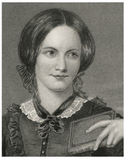 Charlotte Bronte (1816-55), English Novelist and Poet, Head and Shoulders Portrait, Steel Engraving, Portrait Gallery of Eminent Men and Women of Europe and America by Evert A. Duyckinck, Published by...