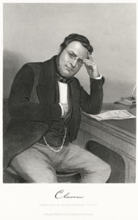 Camillo Benso, Count of Cavour (1810-61), Italian Statesman and Leading Figure in the Movement toward Italian Unification, Three-Quarter Length Seated Portrait, Steel Engraving, Portrait Gallery of Em...