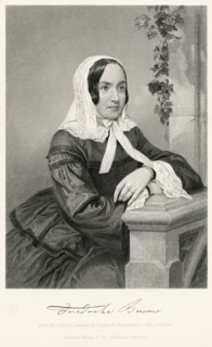 Fredrika Bremer (1801-64), Swedish Writer and Feminist Reformer, Seated Portrait, Steel Engraving, Portrait Gallery of Eminent Men and Women of Europe and America by Evert A. Duyckinck, Published by H...