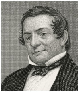 Washington Irving (1783-1859), American Writer and Diplomat, Head and Shoulders Portrait, Steel Engraving, Portrait Gallery of Eminent Men and Women of Europe and America by Evert A. Duyckinck, Publis...