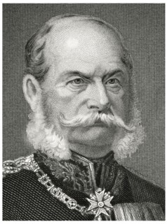 William I (1797-1888), Emperor of Germany 1871-88, Head and Shoulders Portrait, Steel Engraving, Portrait Gallery of Eminent Men and Women of Europe and America by Evert A. Duyckinck, Published by Hen...