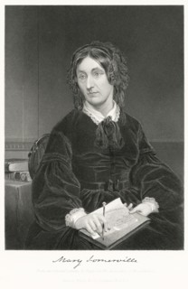 Mary Somerville (1780-1872), Scottish Science Writer, Seated Portrait, Steel Engraving, Portrait Gallery of Eminent Men and Women of Europe and America by Evert A. Duyckinck, Published by Henry J. Joh...