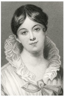 Letitia Elizabeth Landon (1802-38), English Poet and Novelist, Head and Shoulders Portrait, Steel Engraving, Portrait Gallery of Eminent Men and Women of Europe and America by Evert A. Duyckinck, Publ...