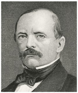 Otto von Bismarck (1815-98), Prussian Statesman and First Chancellor of the German Empire 1871-90, Head and Shoulders Portrait, Steel Engraving, Portrait Gallery of Eminent Men and Women of Europe and...