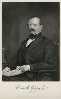 Otto von Bismarck (1815-98), Prussian Statesman and First Chancellor of the German Empire 1871-90, Seated Portrait, Steel Engraving, Portrait Gallery of Eminent Men and Women of Europe and America by ...
