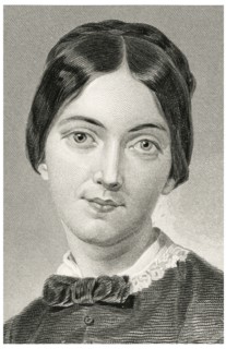 Frances Sargent Osgood (1811-50), American Poet, Head and Shoulders Portrait, Steel Engraving, Portrait Gallery of Eminent Men and Women of Europe and America by Evert A. Duyckinck, Published by Henry...