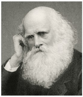 William Cullen Bryant (1794-1878), American Poet, Journalist and Editor of New York Evening Post, Head and Shoulders Portrait, Steel Engraving, Portrait Gallery of Eminent Men and Women of Europe and ...