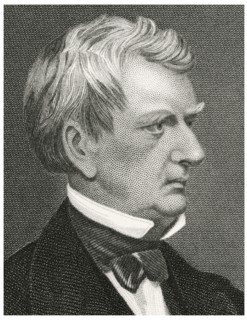 William Henry Seward (1801-72), American Politician, Antislavery Activist before the American Civil War and Secretary of State 1861-69, Head and Shoulders Portrait, Steel Engraving, Portrait Gallery o...