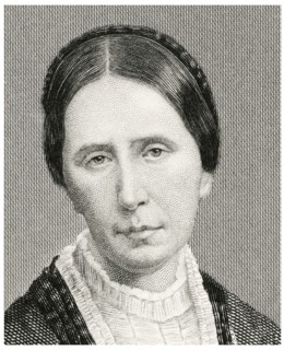 Angela Burdett-Coutts (1814-1906), 1st Baroness Burdett-Coutts, English Heiress and Philanthropist, Head and Shoulders Portrait, Steel Engraving, Portrait Gallery of Eminent Men and Women of Europe an...
